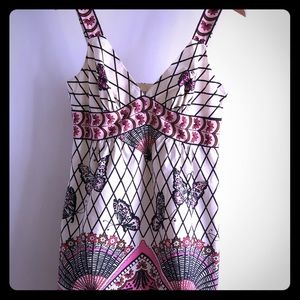 Tibi Cotton A-line Sundress